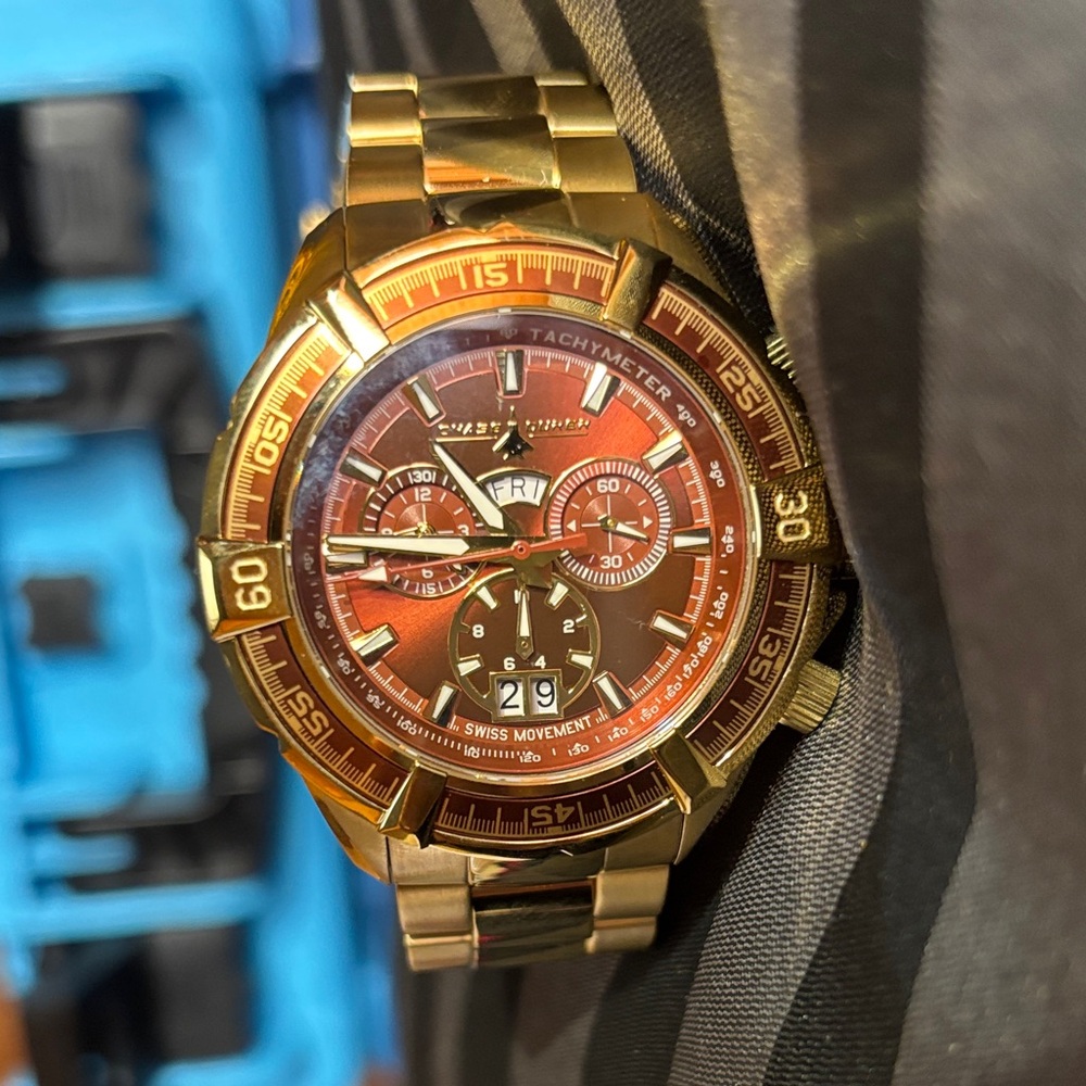 Chase Durer Air Fighter CDW-0040 – 46mm Swiss Quartz Men’s Watch